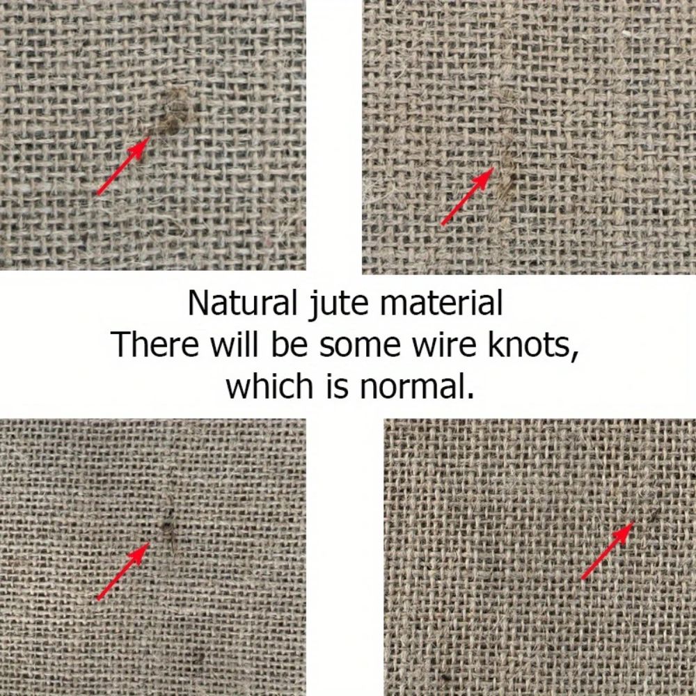 Rustic Natural Jute Table Runner