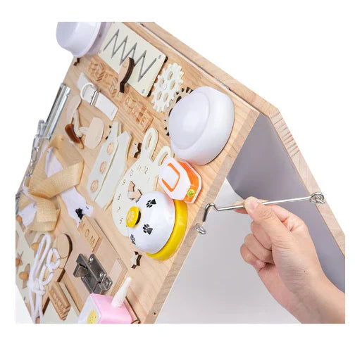 Natural Wooden Educational Play Board
