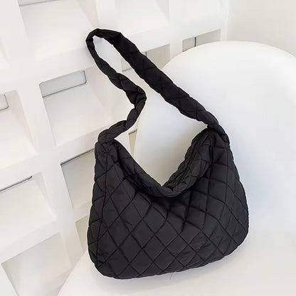 Soft Extra Large Padded Crossbody Tote Shoulder Bag