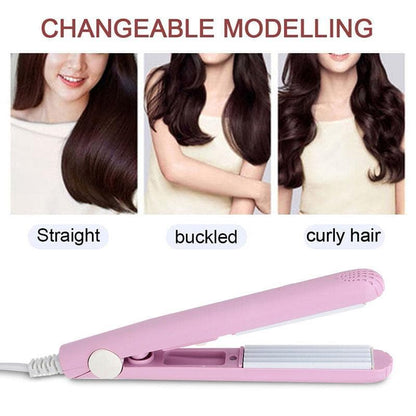 Compact Travel Hair Curler Iron