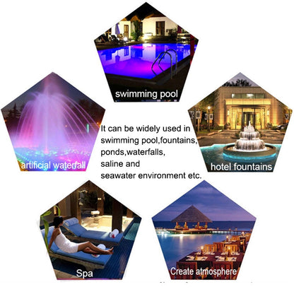 Bright 15W LED Outdoor Pool Wall Light Fixture