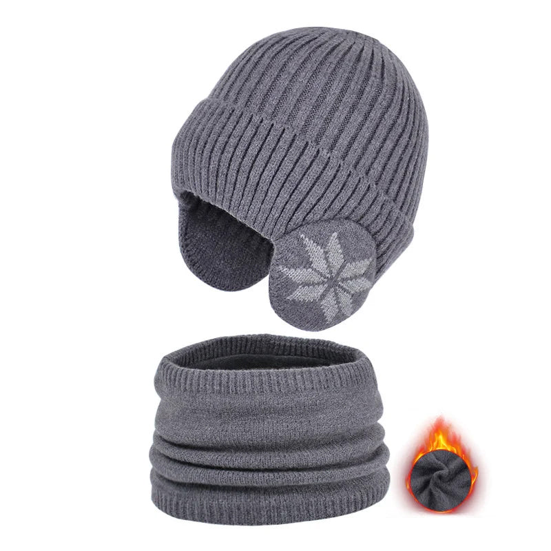 Cozy Kids Fleece Scarf and Beanie Set - Befez