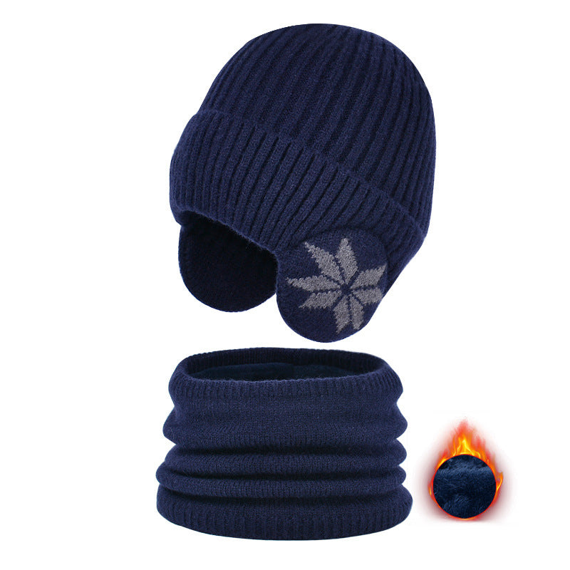 Cozy Kids Fleece Scarf and Beanie Set