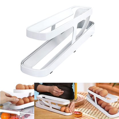 Easy Double Egg Tray Holder