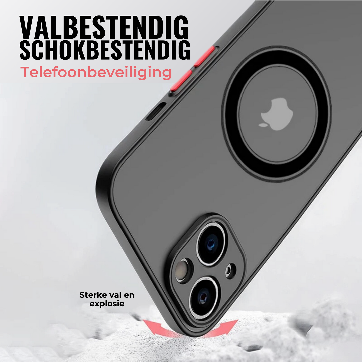 Thin Magnetic Phone Cover with Shockproof Protection