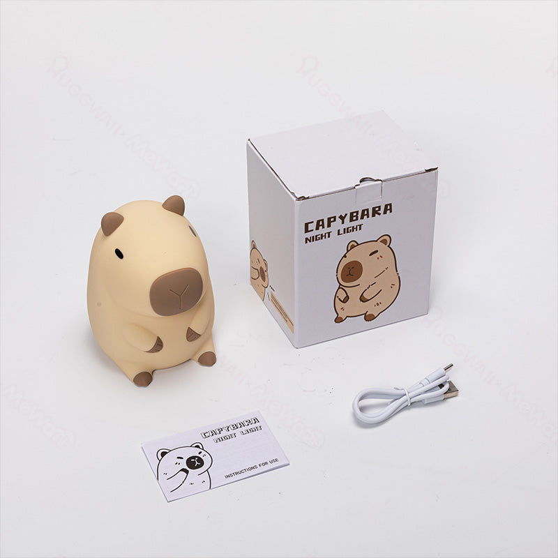 Cute Capybara Soft Night Lamp Perfect Gift