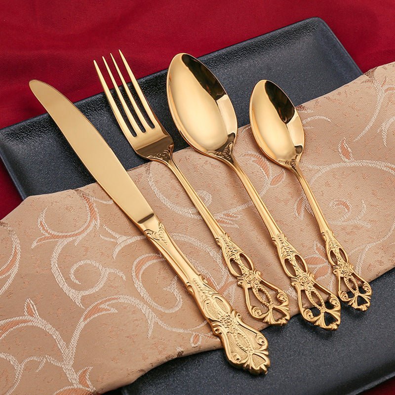 Premium Metal Silverware Set for Everyday Use