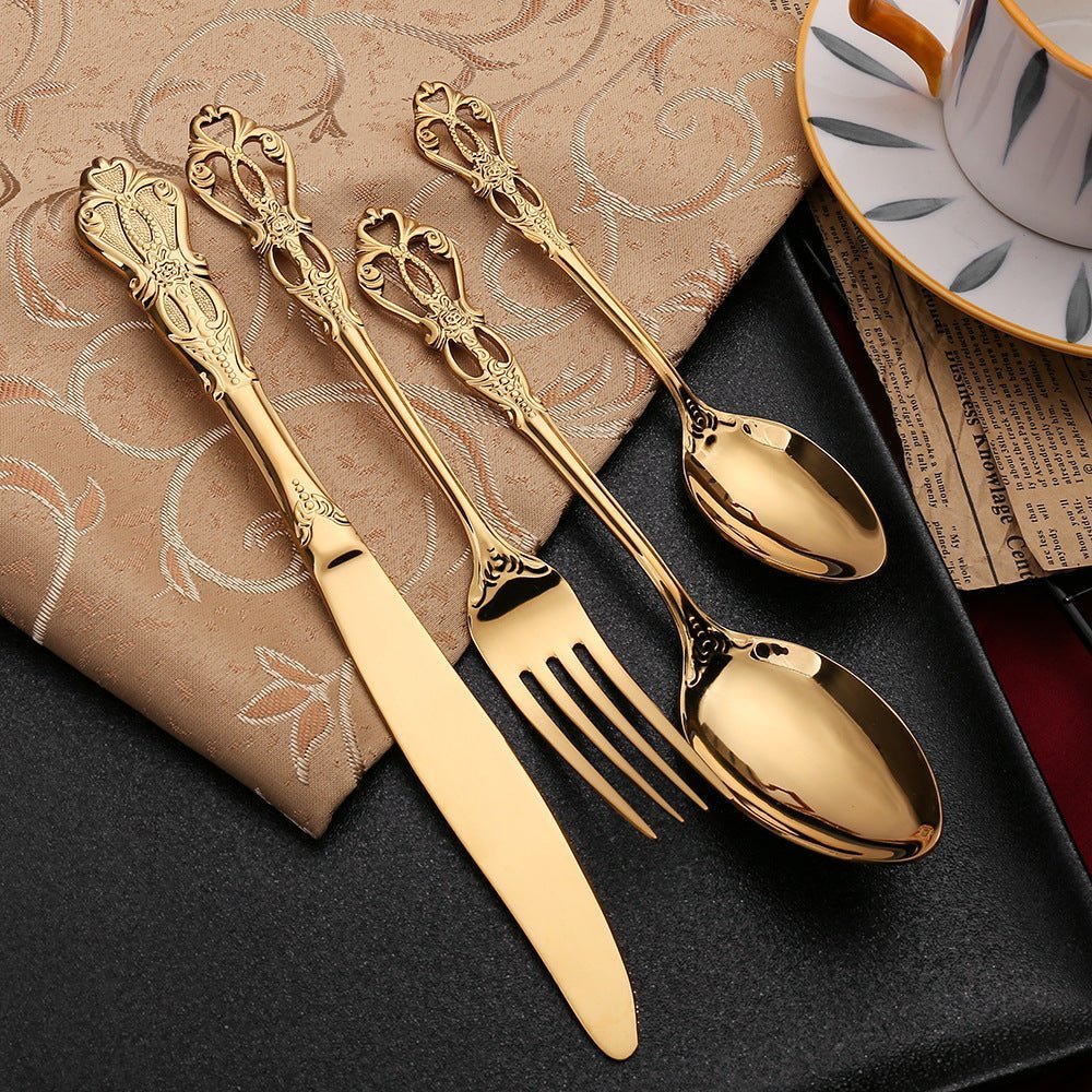 Premium Metal Silverware Set for Everyday Use - Befez
