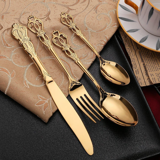 Premium Metal Silverware Set for Everyday Use - Befez