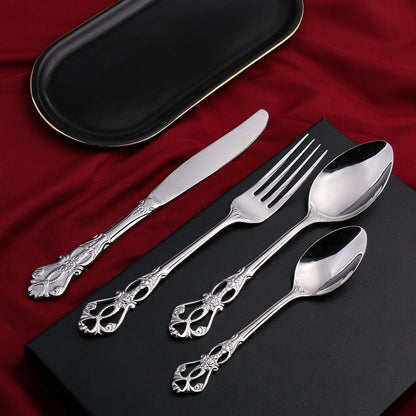 Premium Metal Silverware Set for Everyday Use