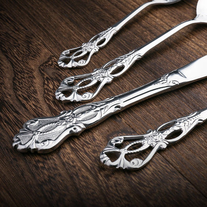 Premium Metal Silverware Set for Everyday Use