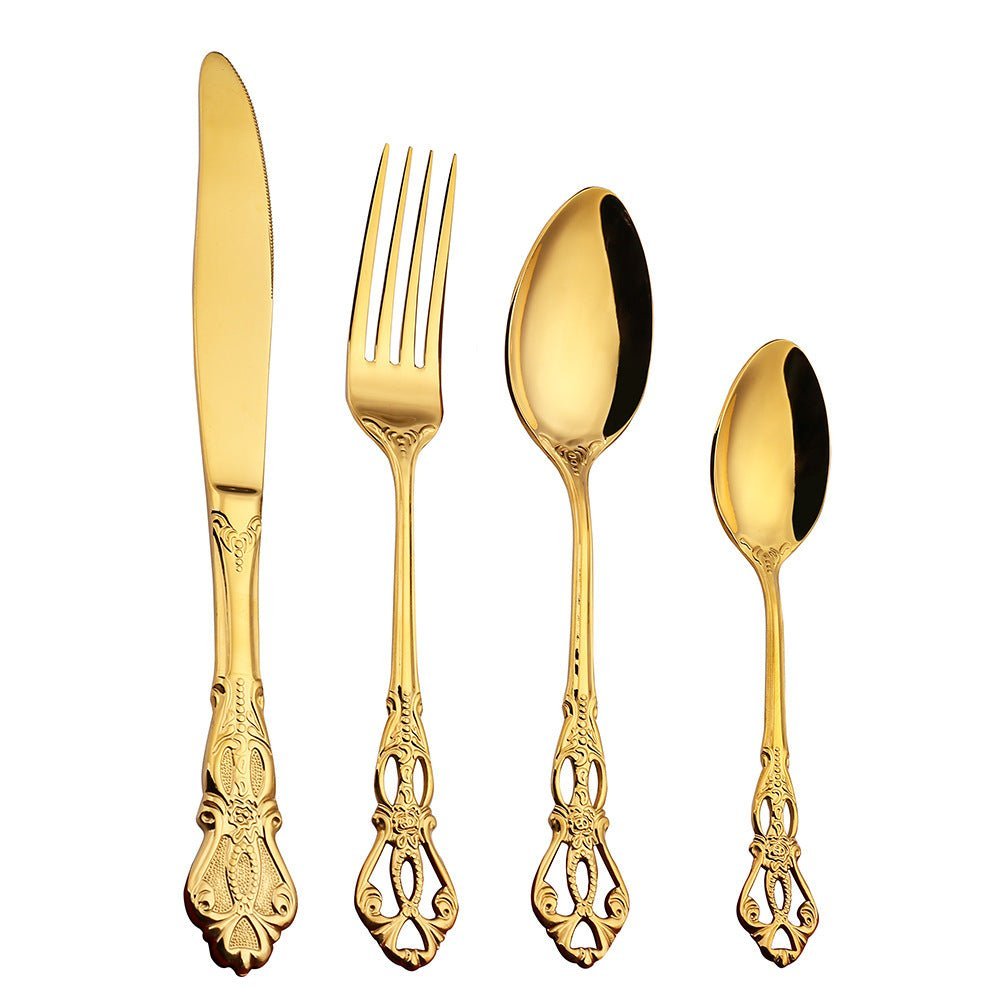 Premium Metal Silverware Set for Everyday Use