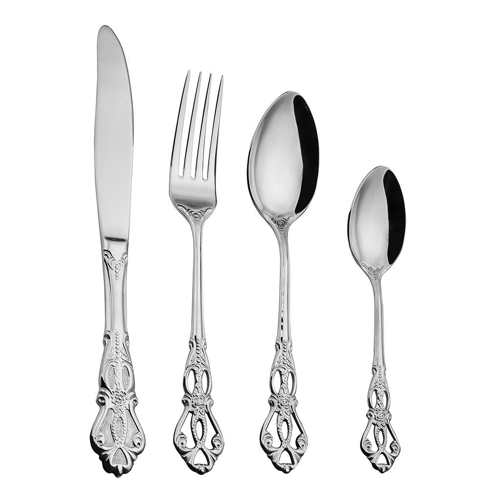 Premium Metal Silverware Set for Everyday Use