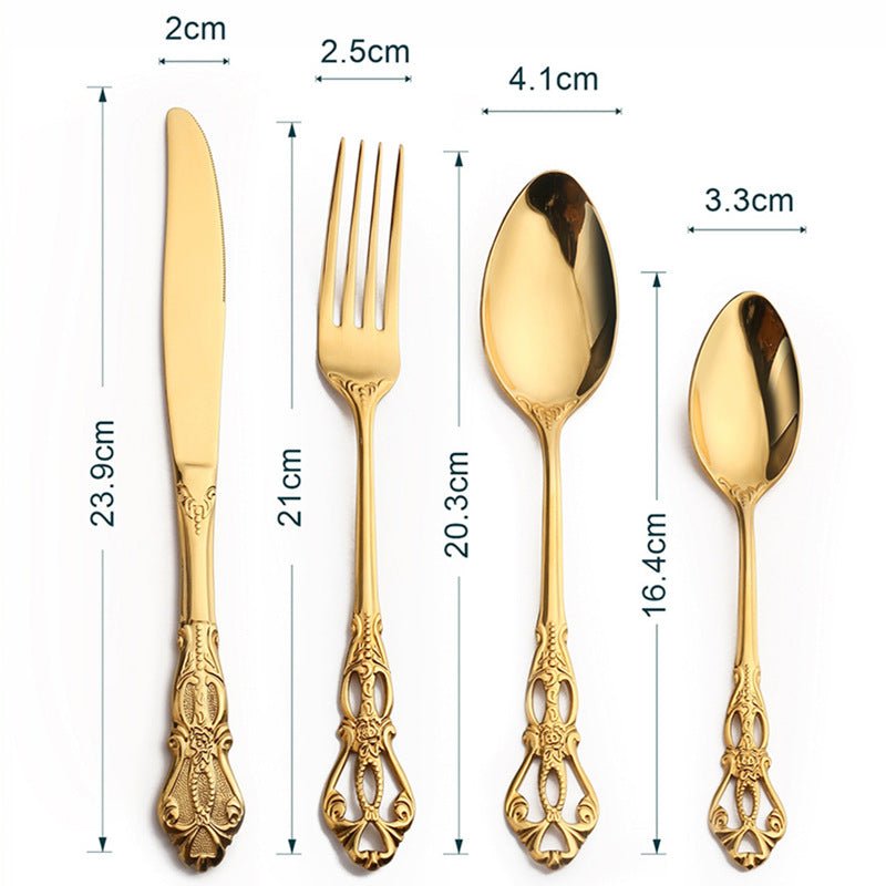 Premium Metal Silverware Set for Everyday Use
