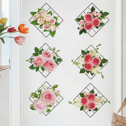 Realistic Plant Wall Stickers for Home Decor