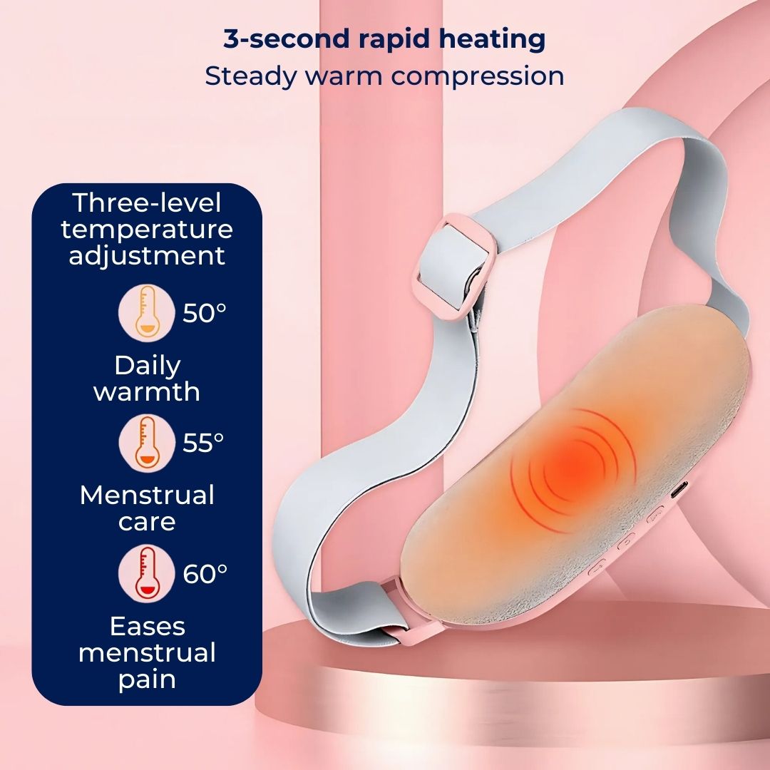 Warm Comfort Heat Pad for Menstrual Cramp Relief