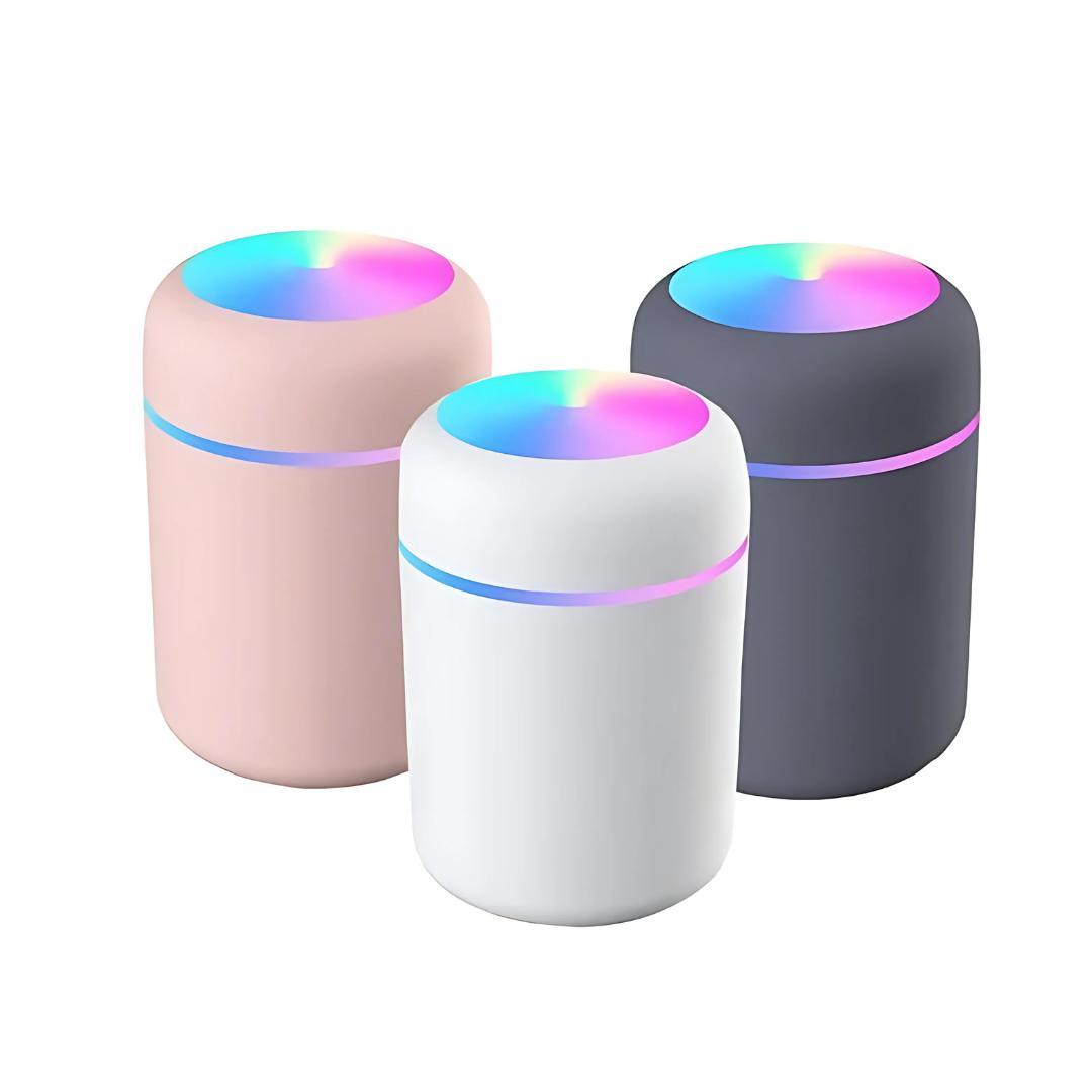 Compact Air Purifier Humidifier for Allergy Relief