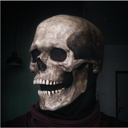 Spooky Skull Jaw Horror Design
