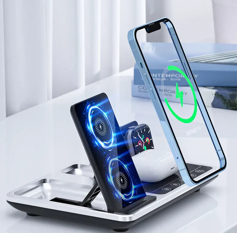 Quick 4-in-1 Wireless Charger for iPhone and Accessories