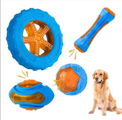 Tough Rubber Dog Toys - Fun and Safe Pet Play - Befez