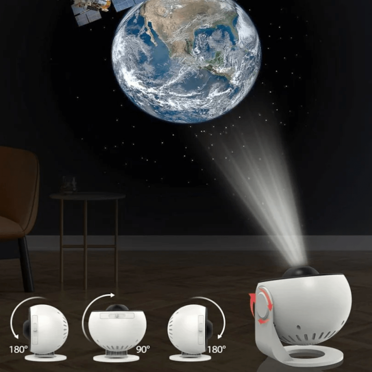 Twinkling Star Projector Lamp