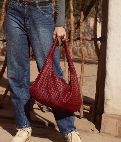 Luxury Genuine Leather Tote Bag