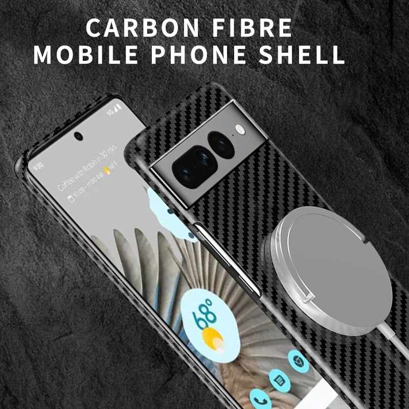 Slim Carbon Phone Case for Google Pixel 7 8 - Befez