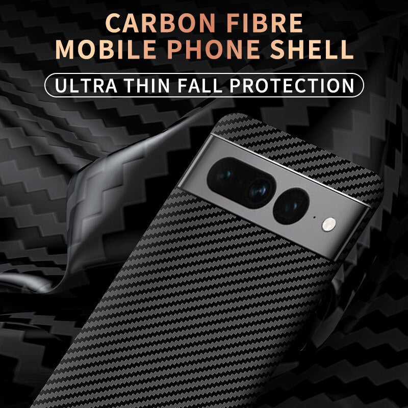 Slim Carbon Phone Case for Google Pixel 7 8