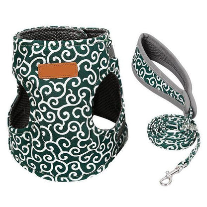 Cat Vest Harness and Leash Set for Safe Walking