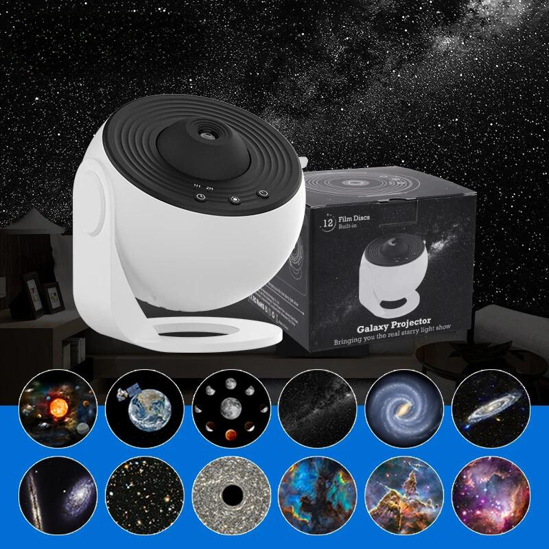 Galaxy Night Light 12-in-1 Star Projector Lamp - Befez