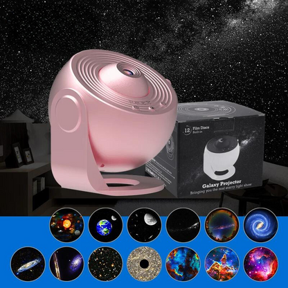 Galaxy Night Light 12-in-1 Star Projector Lamp