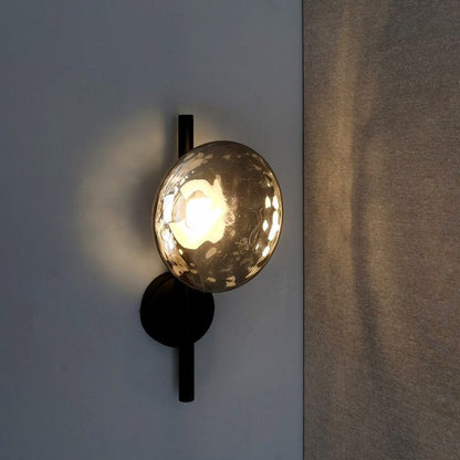 Round Glass Modern Wall Light