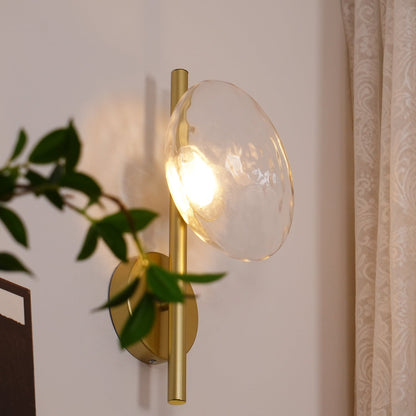 Round Glass Modern Wall Light
