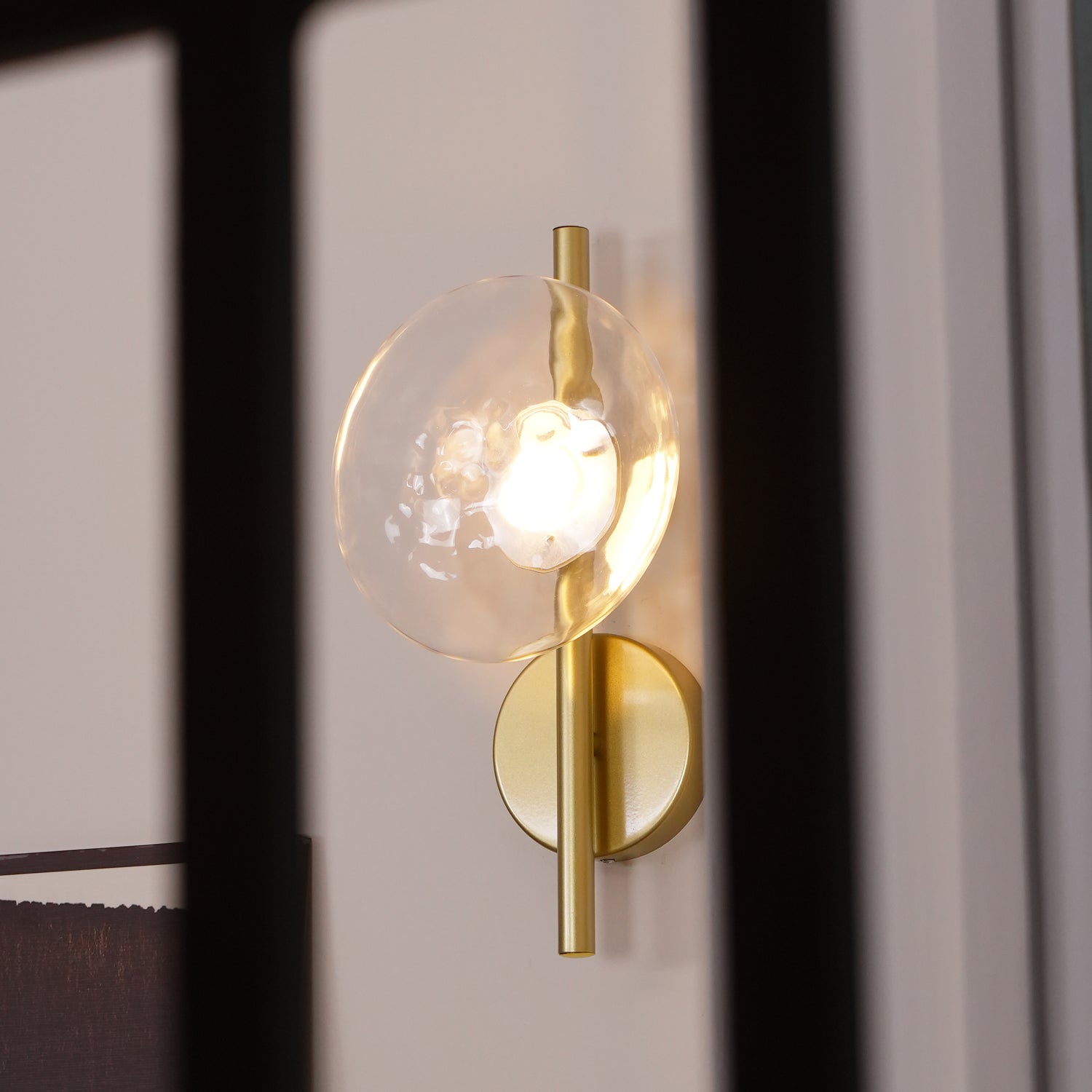 Round Glass Modern Wall Light - Befez