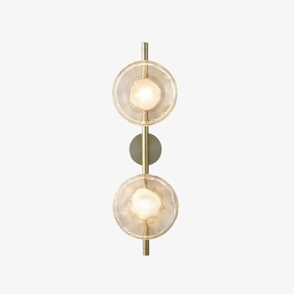 Round Glass Modern Wall Light