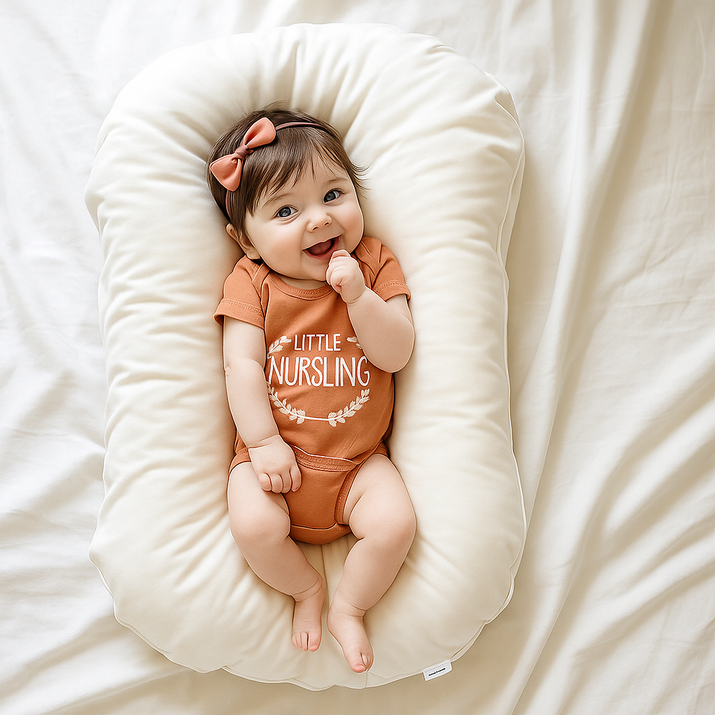 Comfort Baby Head Pillow - Memory Foam Newborn Support