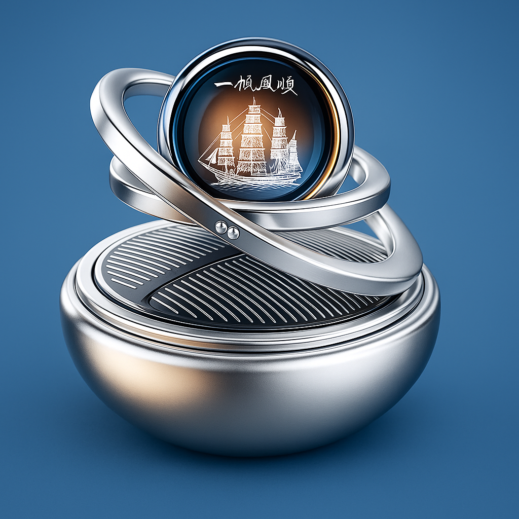 Fresh Car Air Purifier Solar Powered Odor Eliminator