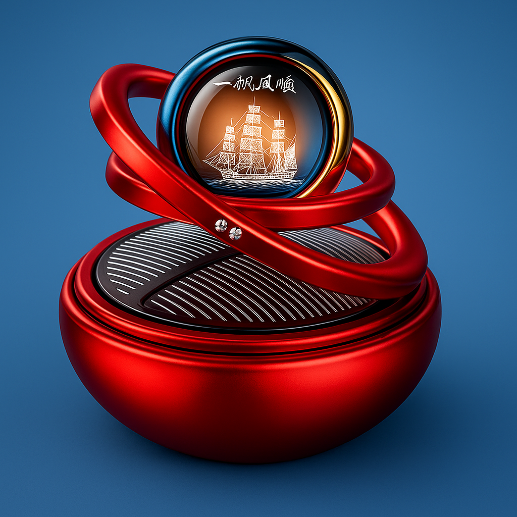Fresh Car Air Purifier Solar Powered Odor Eliminator