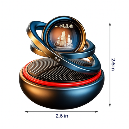 Fresh Car Air Purifier Solar Powered Odor Eliminator