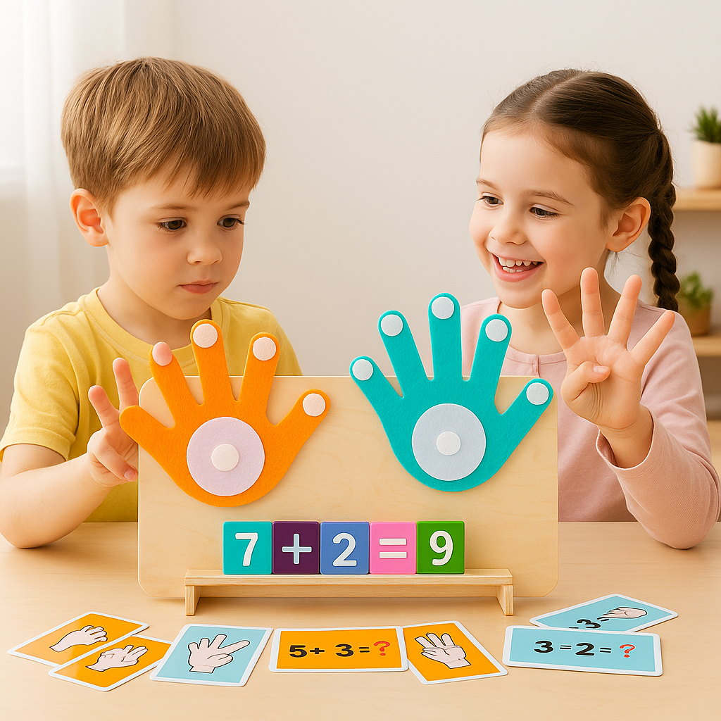 Fun Kids Math Learning Game Set - Befez