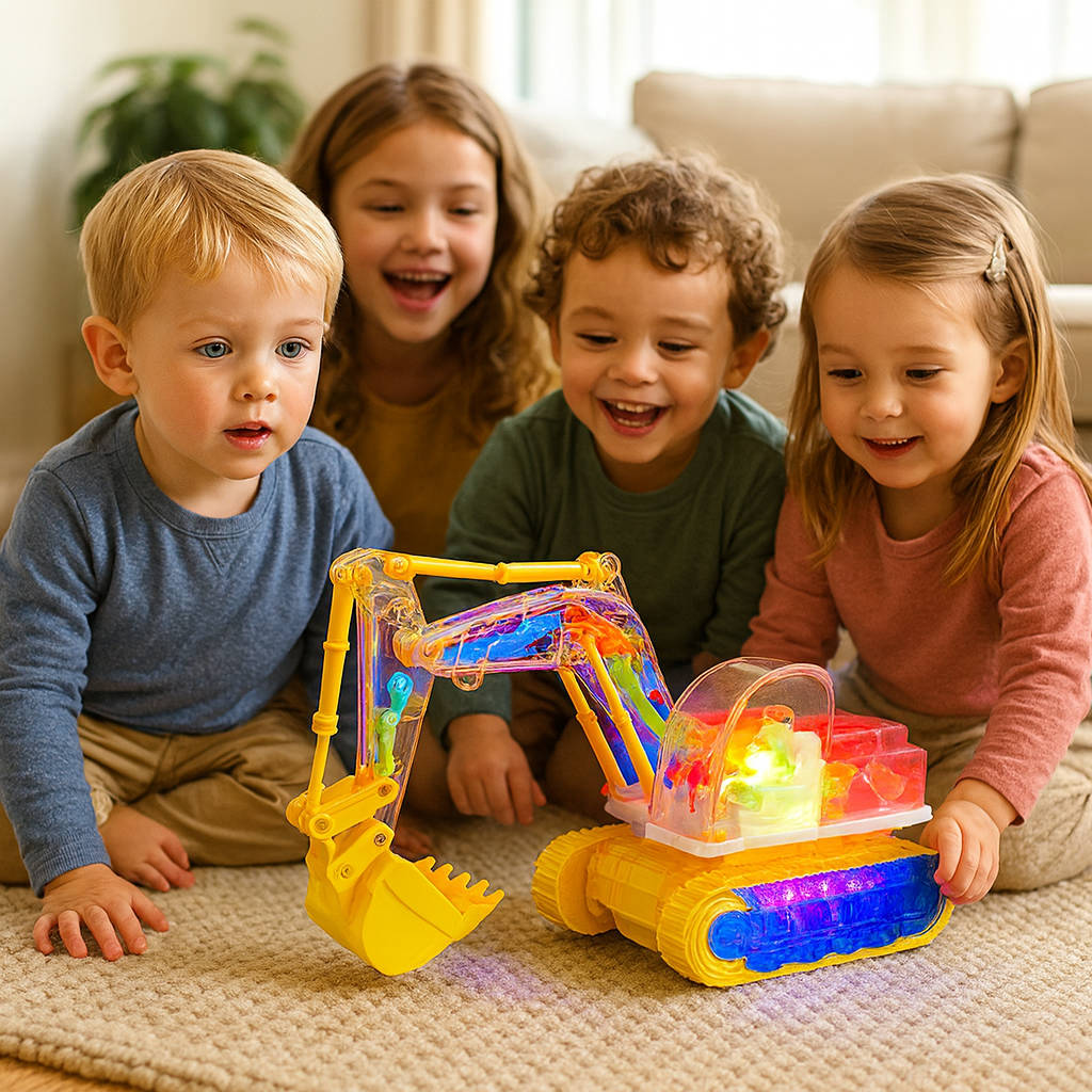 Fun Musical Toy Excavator - Befez