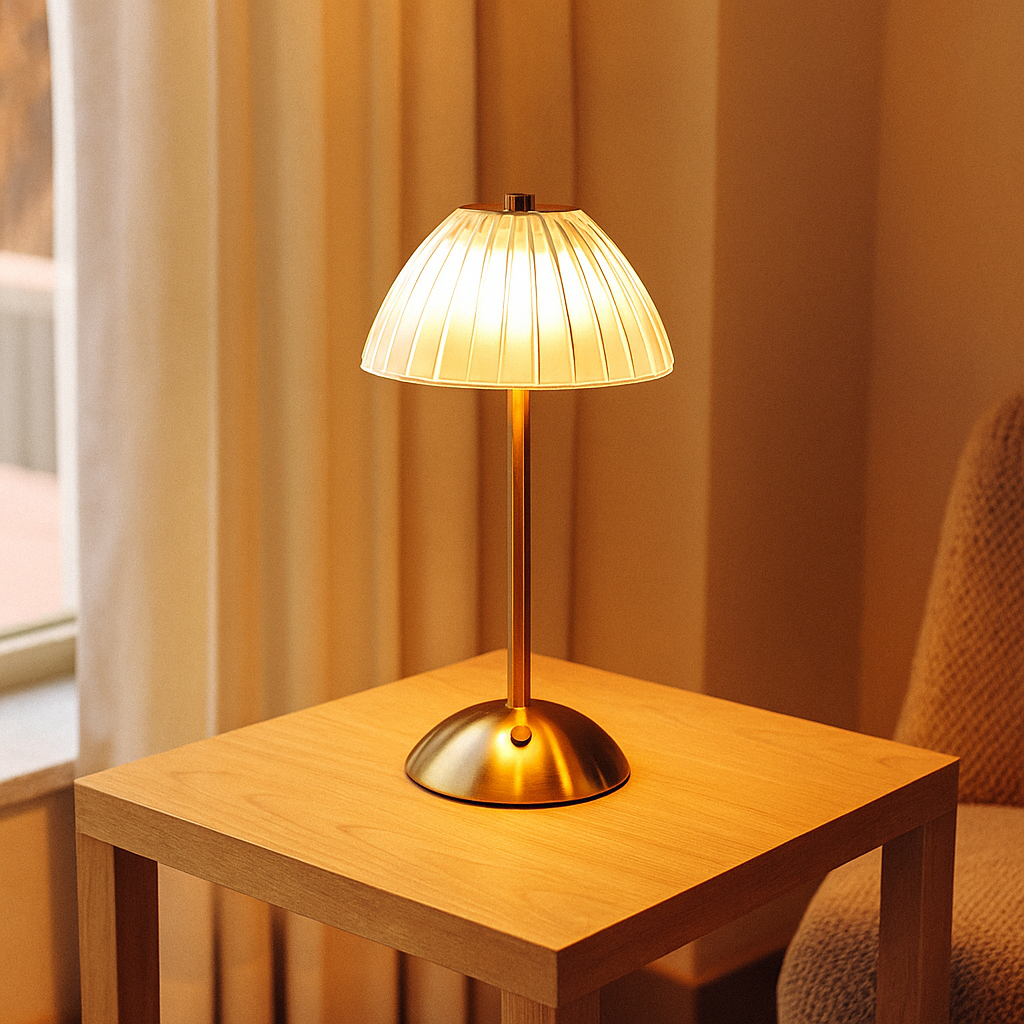 Wireless Crystal Table Lamp with Touch Sensor - Befez