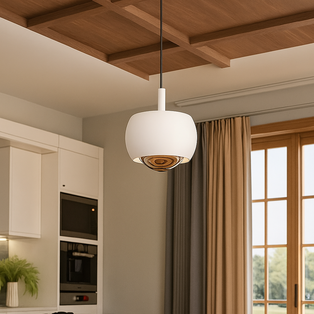 Simple Round LED Pendant Light Befez - Befez