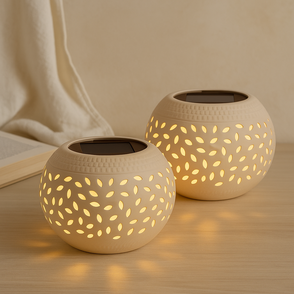 Decorative Outdoor Solar Table Light