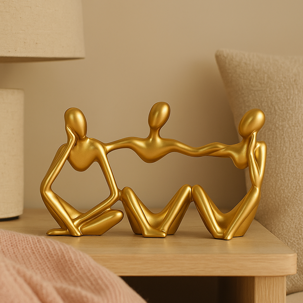 Decorative Metal Figure Statues in Creative Poses - Befez