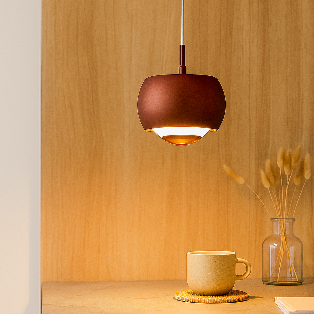 Simple Round LED Pendant Light Befez