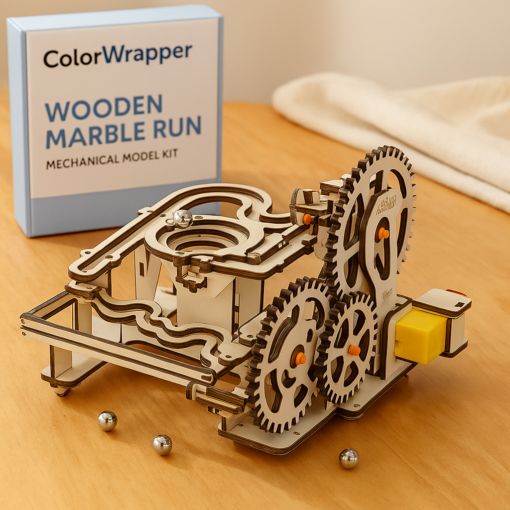 3D Mechanical Brain Teaser Puzzle Set