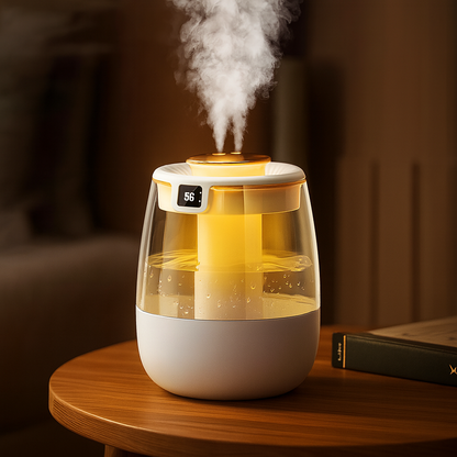 Silent Night Lamp - 1300ml Humidifier - Cool Mist Relief