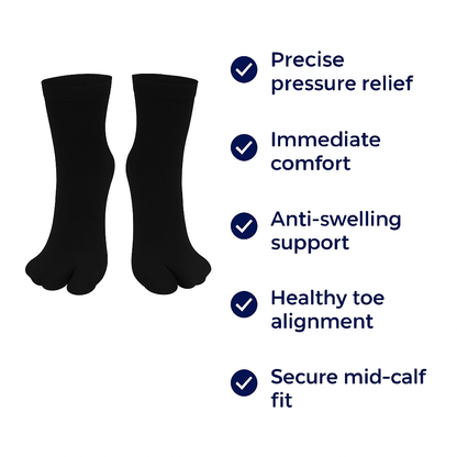 Comfortable Bunion Relief Crew Socks