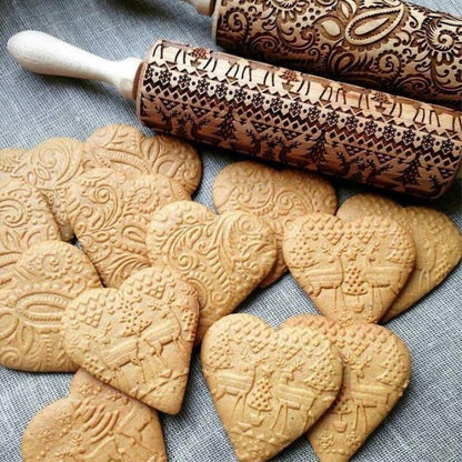 Best Christmas Tree Rolling Pin for Holiday Cookies - Befez